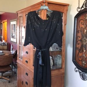 Jessica Howard Black Cocktail Dress